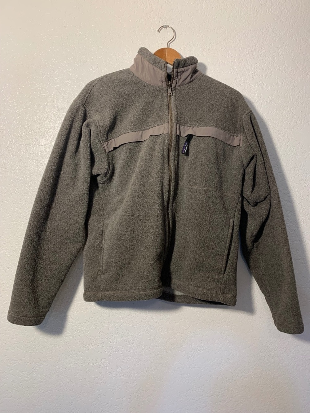 Vintage Patagonia Synchilla Fleece Jacket Full Zip Mens | Gray | S